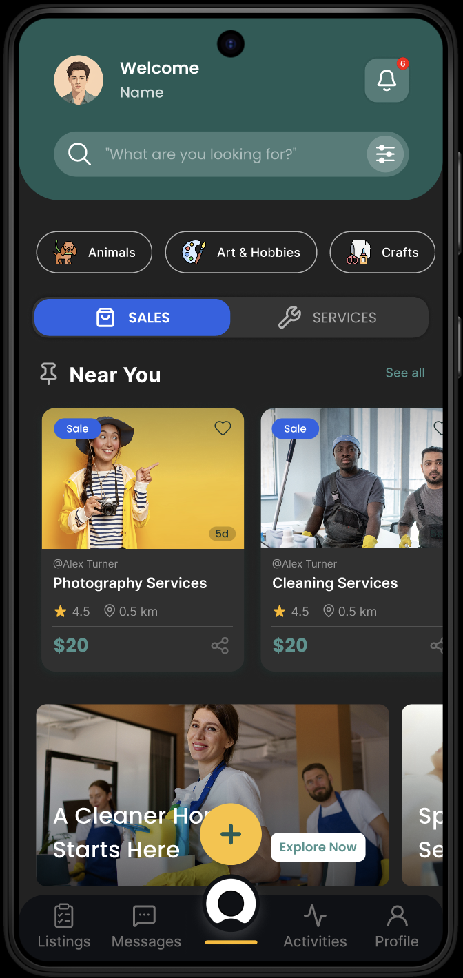 OZO App Interface